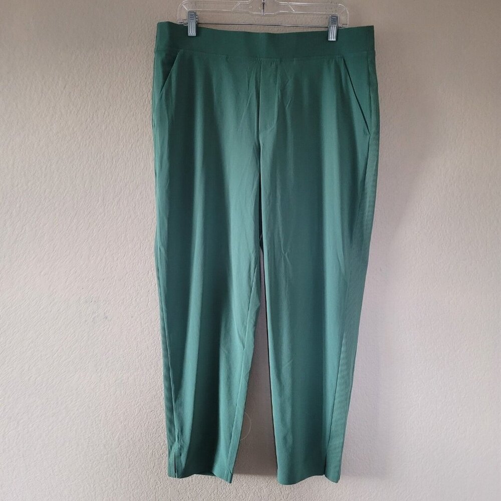 Athleta Green Track Pants